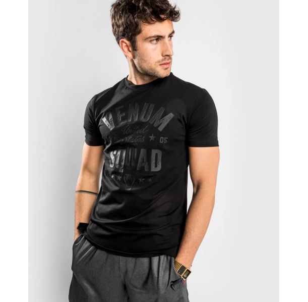 Тениска - Venum Squad T-Shirt - Black/Black​
