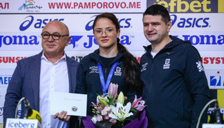 Габриела Димитрова с премия от федерацията по джудо