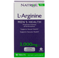 Natrol - L-Arginine 3000mg. / 90 tabs.
