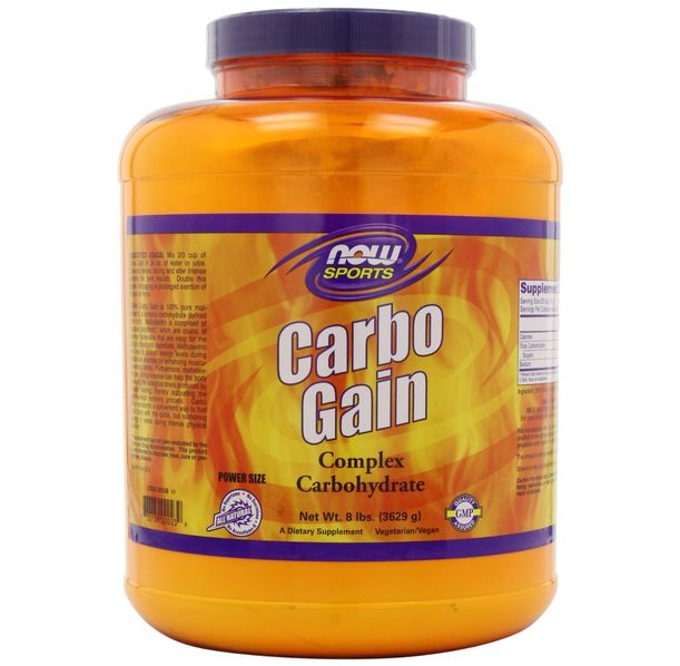 NOW - Carbo Gain 100% Complex Carbohydrate / 8lbs. 