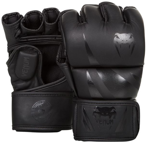 ММА ръкавици - Venum - Challenger MMA Gloves - Black/Black​