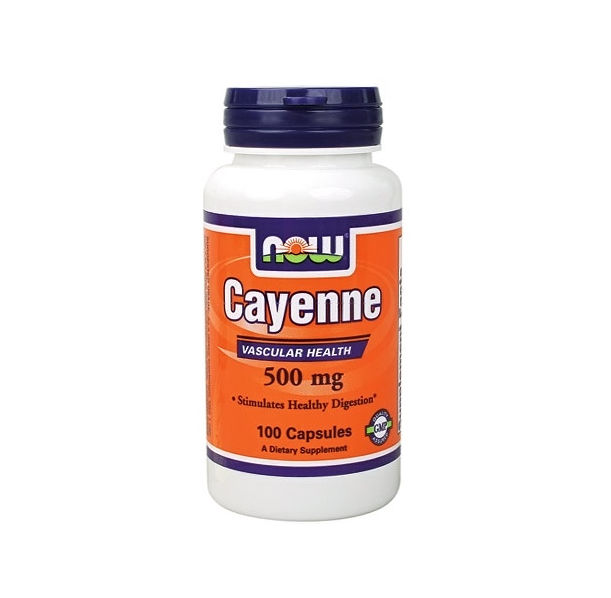 NOW - Cayenne 500mg. / 100 caps.