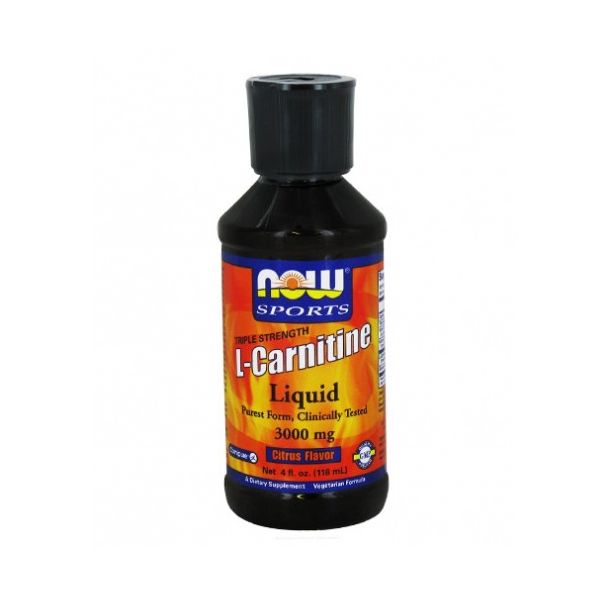 NOW - L-Carnitine Liquid 3000mg. / 118ml.