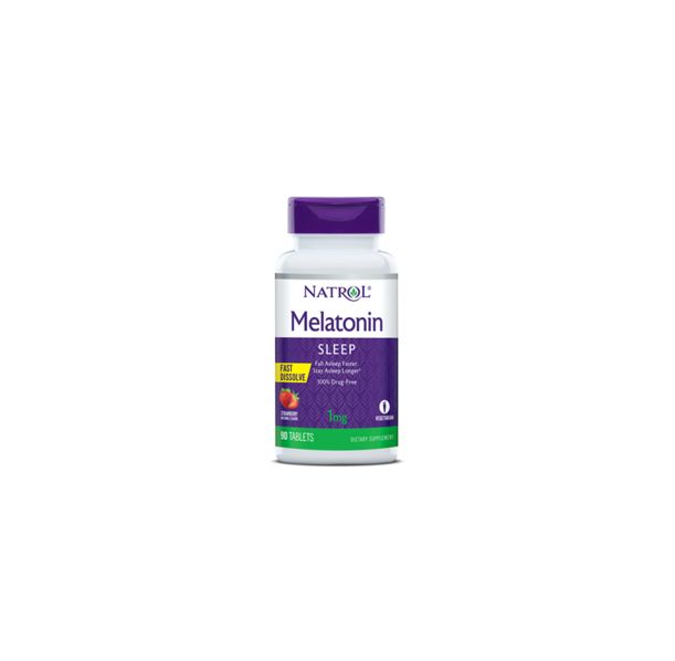 Natrol Melatonin Fast Dissolve 1mg / 90tabs.