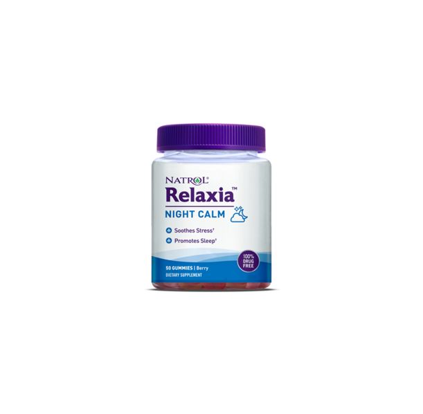 Natrol Relaxia Night Calm / 50 желирани таблетки
