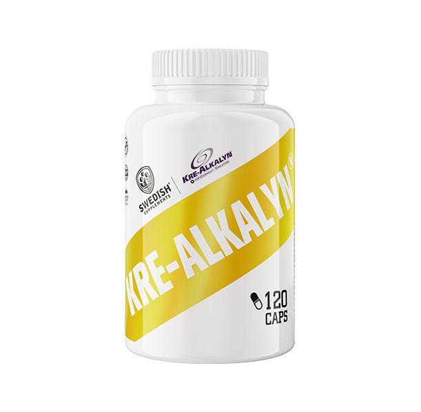 SWEDISH Supplements Kre-Alkalyn 750 mg / 120 капсули