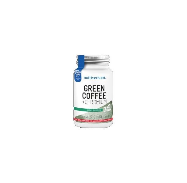 Nutriversum - Green Coffee + Chromium / 60 tabs.