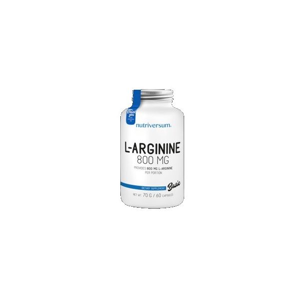 Nutriversum - L-Arginine 800 mg / 60 caps.