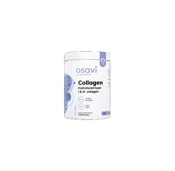 Osavi - Collagen Hydrolyzed Peptides | Type I & III / 300 грама