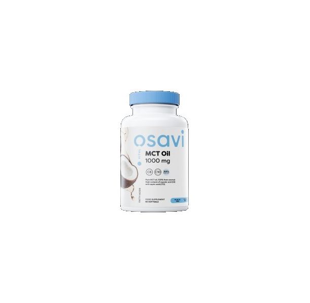 Osavi - MCT Oil 1000 mg | C8 + C10 / 60 Гел капсули