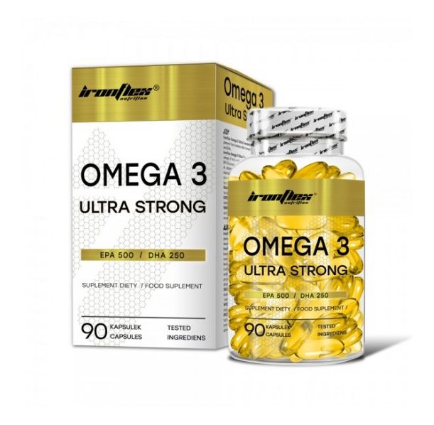IronFlex Ultra Omega Strong 90 капсули / 90 дози​