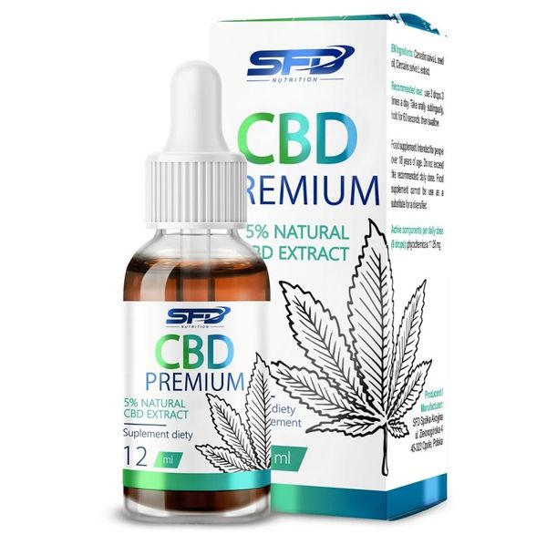 SFD CBD Premium Natural Extract 5%