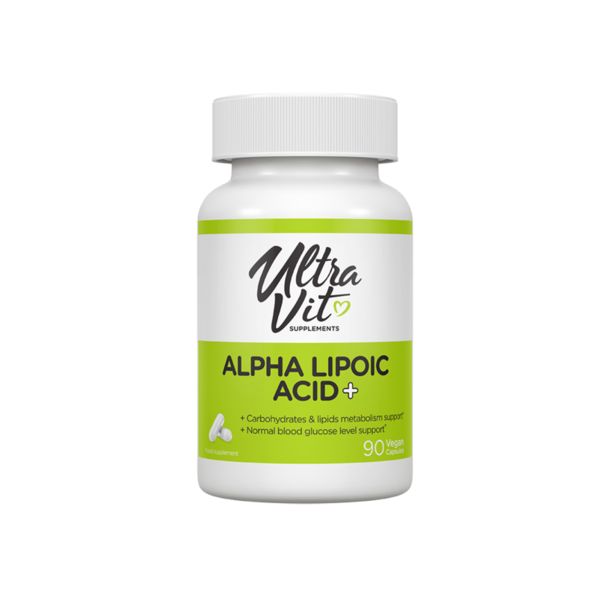 UltraVit Alpha Lipoic Acid+ - Алфа Липоева Киселина