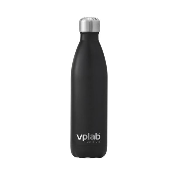 VPLab Metal Water Bottle - Black - Бутилка За Вода 750ml