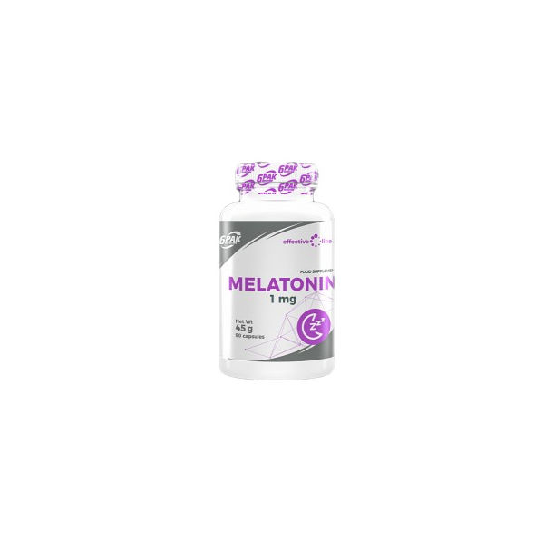 6PAK Nutrition - Melatonin 1 mg / 90 капсули, 90 дози