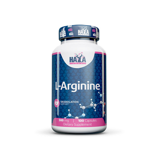 Haya Labs - L-Arginine 500mg / 100 caps