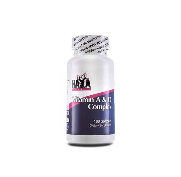 Haya Labs - Vitamin A &amp; D Complex / 100 softgel caps