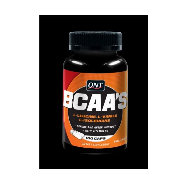QNT - Bcaa's + Vitamine B-6 / 100 Caps.